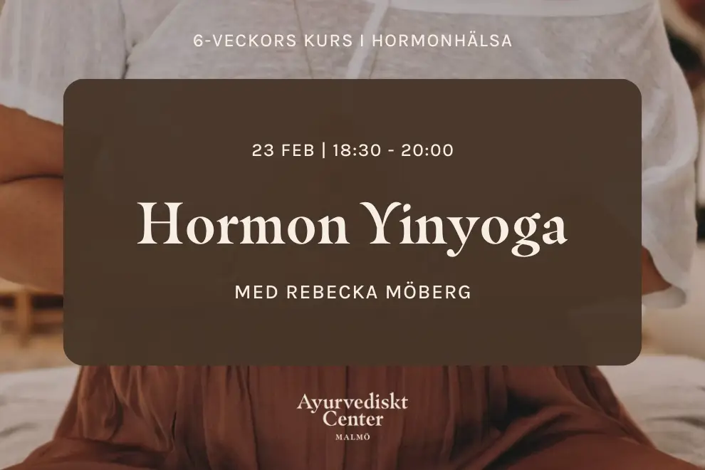 ett event i malmö med hormon yinyoga för kvinnor och hormonhälsa