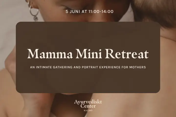 mama baby retreat event banner in malmö