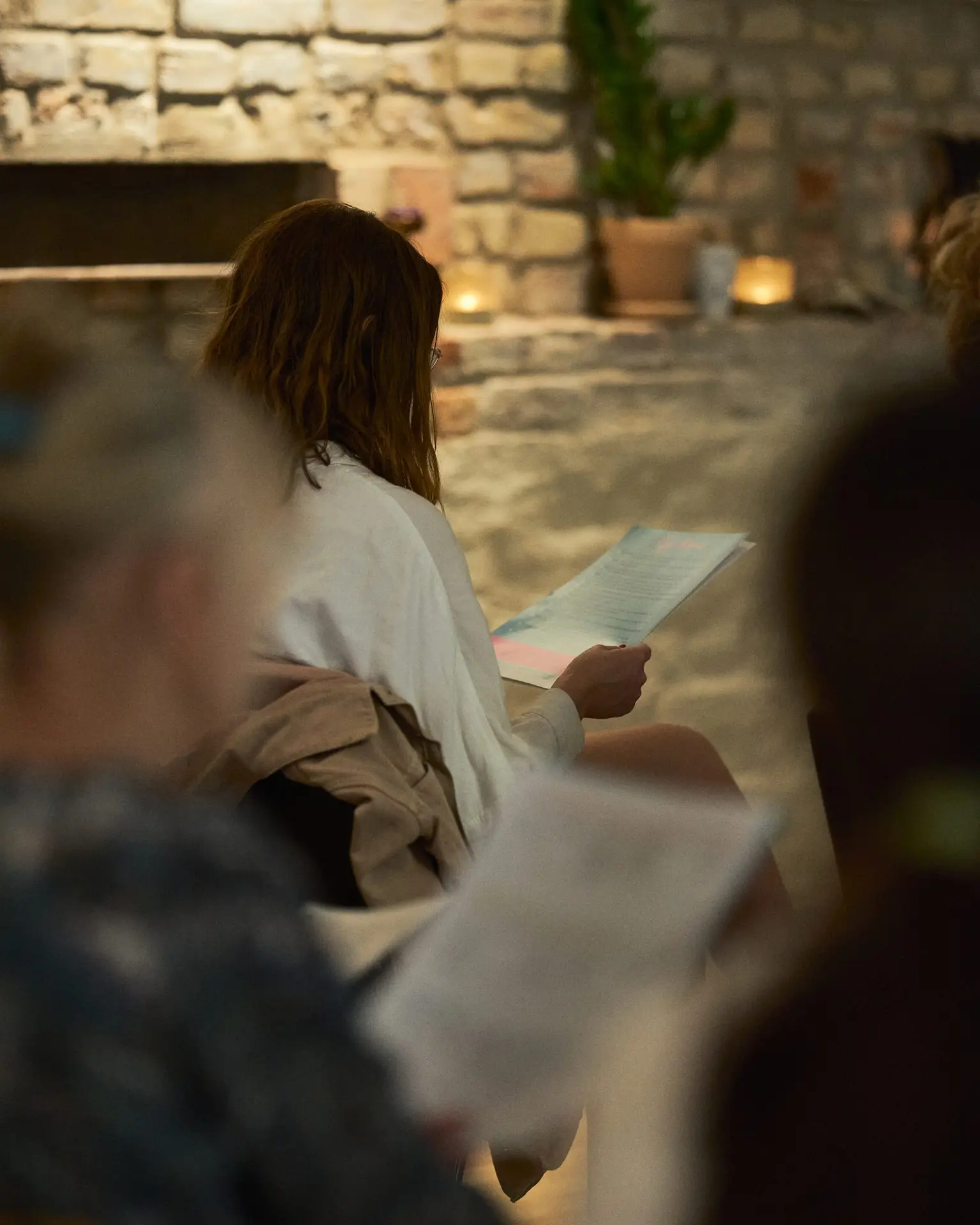 en deltagare på en ayurvedisk utbildning i malmö